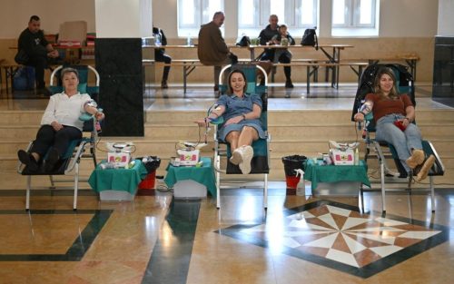 Read more about the article Успјешна акција ДДДК „Свети Јован Владимир“, прикупљене 63 јединице крви