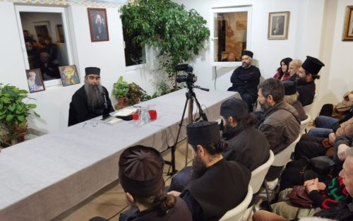 Read more about the article Предавање оца Рафаила у Бару на тему ”Сав живот свој” 