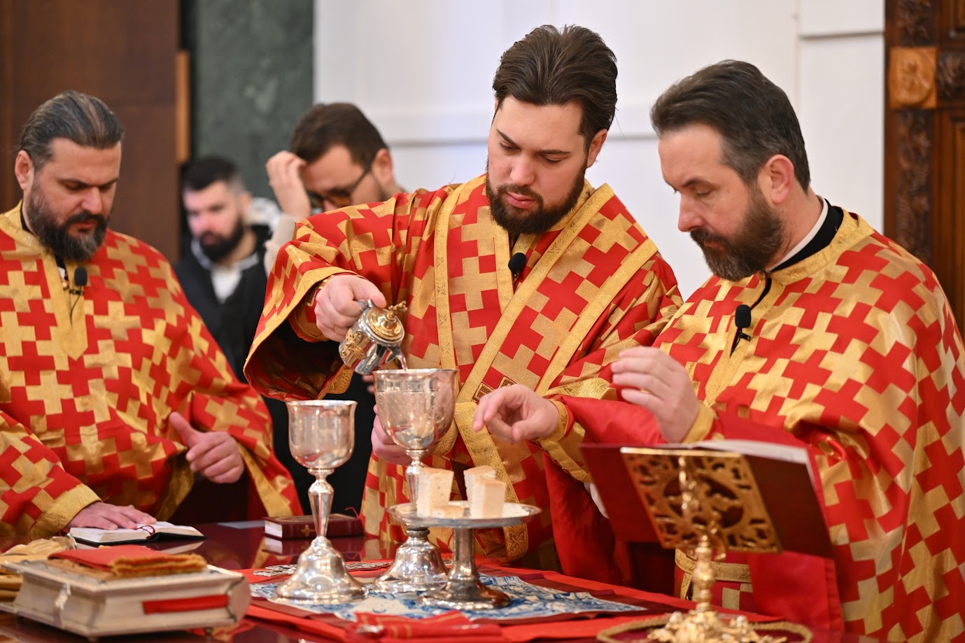 Read more about the article Света Три Јерарха прослављена у барском саборном храму