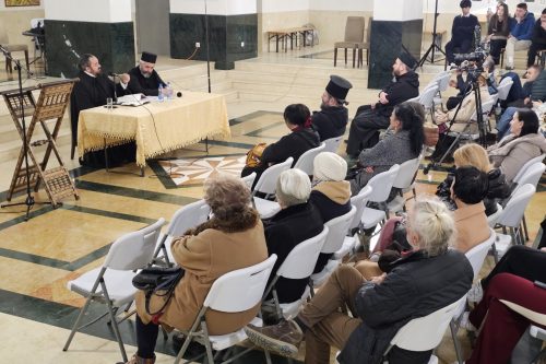 Read more about the article Протосинђел Владимир (Палибрк) настојатељ манастира Дајбабе одржао је предавање на тему „ЦАРСТВО БОЖИЈЕ ЈЕ УНУТРА У НАМА“